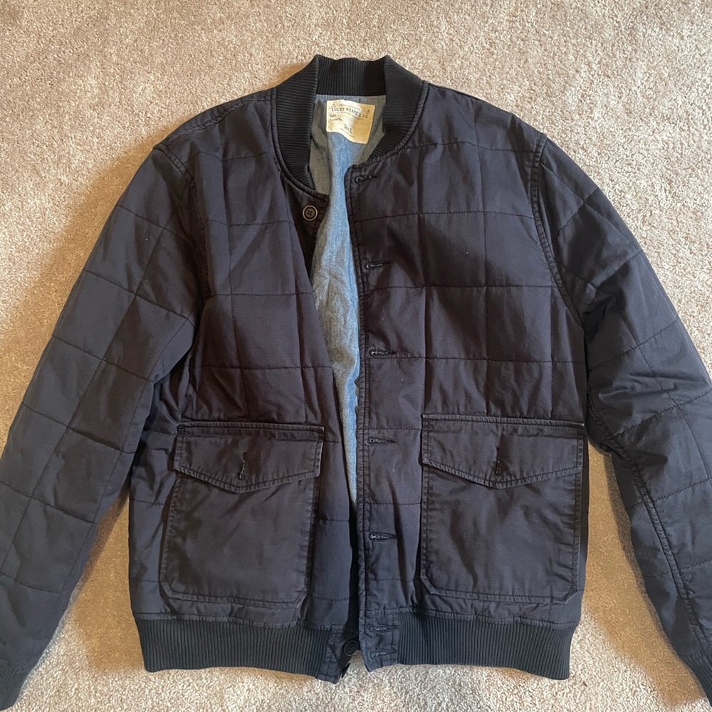 Lucky brand bomber jacket vintage